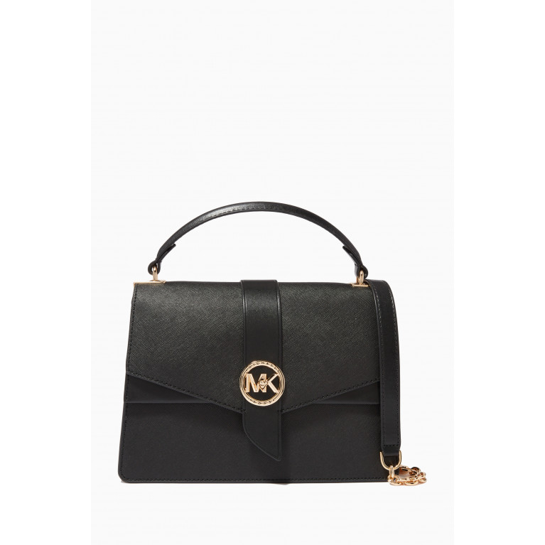 MICHAEL KORS - Greenwich Satchel Bag in Saffiano Leather