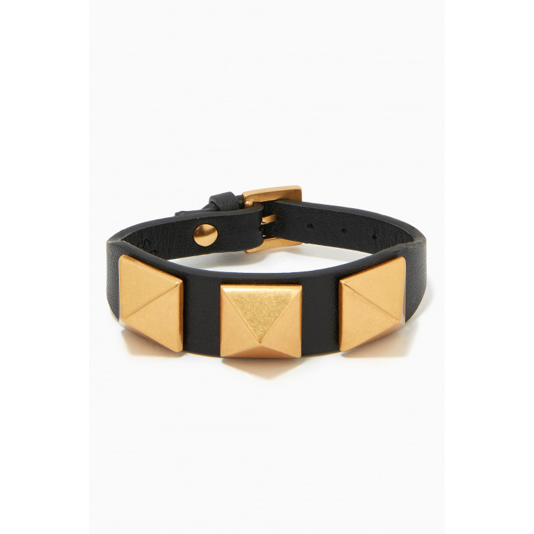 Valentino - Valentino Garavani Roman Stud Bracelet in Leather
