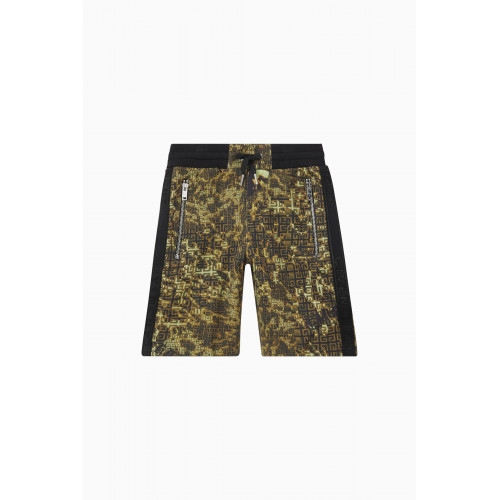 Givenchy - 4G Camouflage Shorts in Cotton