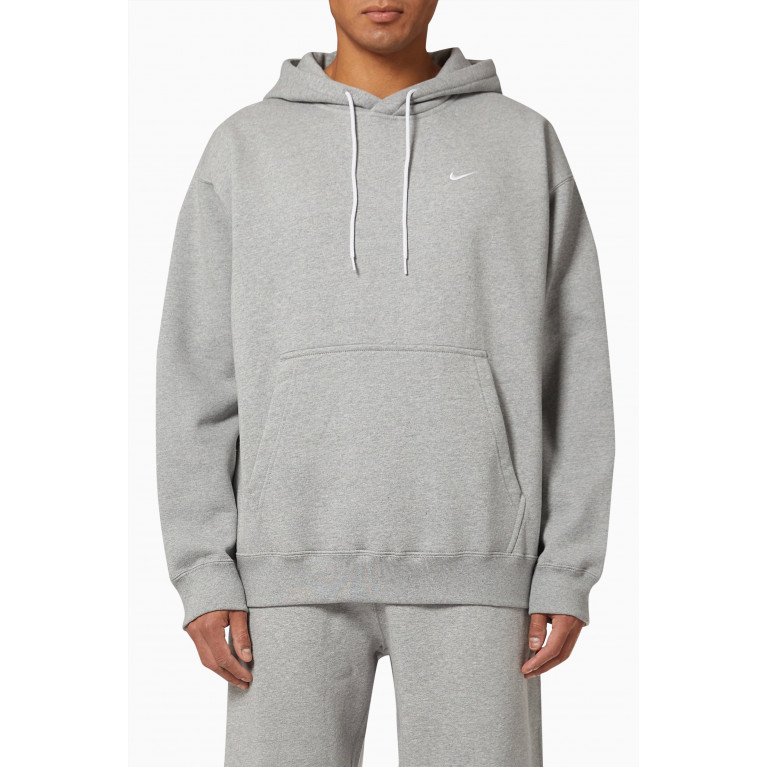 Nike - NikeLab Hoodie in Fleece Grey