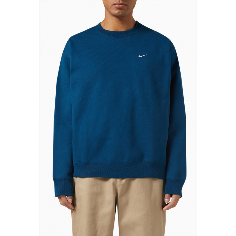 Nike - NikeLab Sweatshirt in Fleece Blue