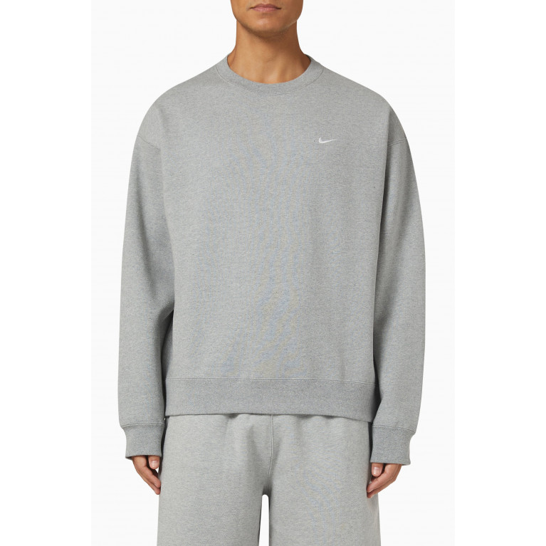 Nike - NikeLab Sweatshirt in Fleece Grey