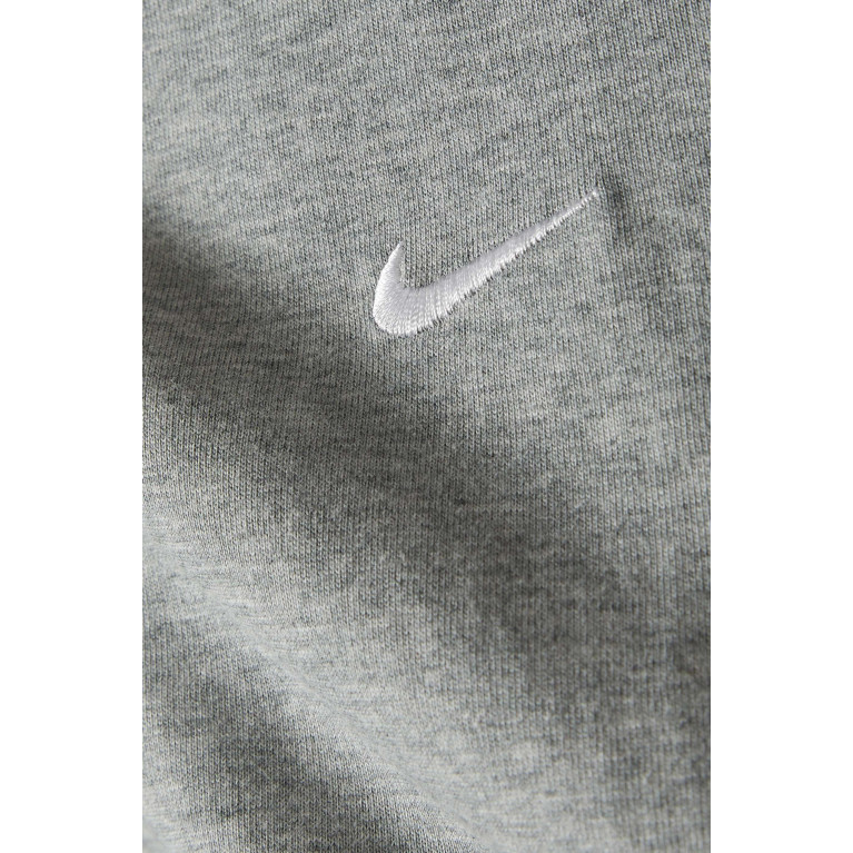 Nike - NRG Solo Swoosh T-shirt in Cotton Jersey Grey