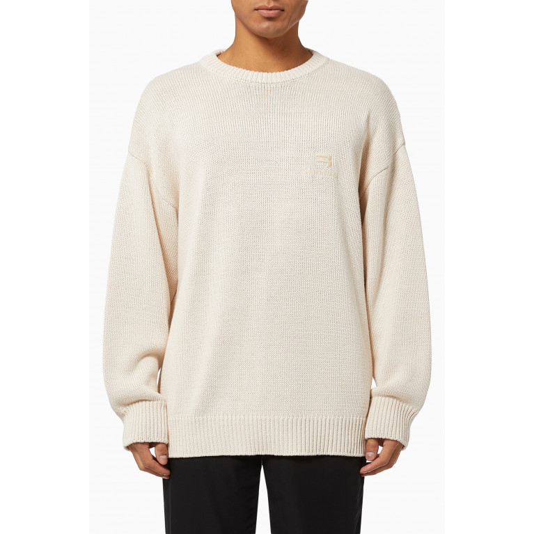 Balenciaga - Sporty B Sweater in Cotton Knit
