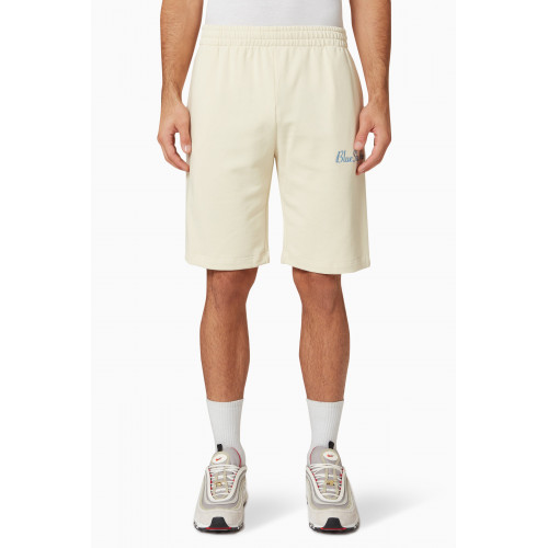 Blue Sky Inn - Logo Embroidered Shorts in Cotton