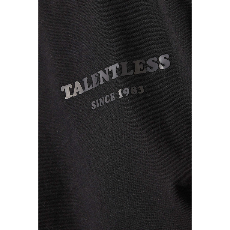 Talentless - Staple T-shirt in Jersey Black