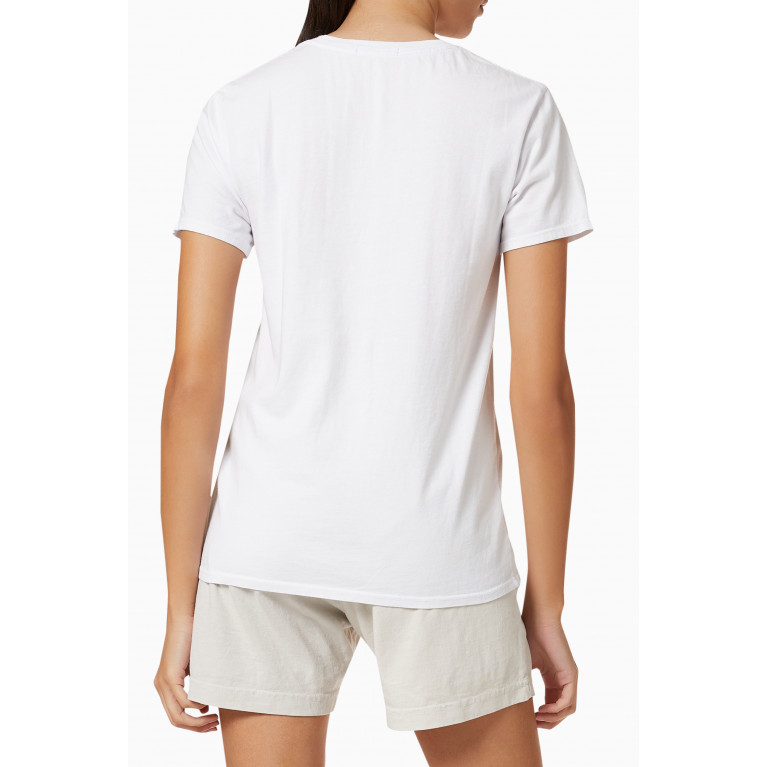 Talentless - Staple T-shirt in Jersey White