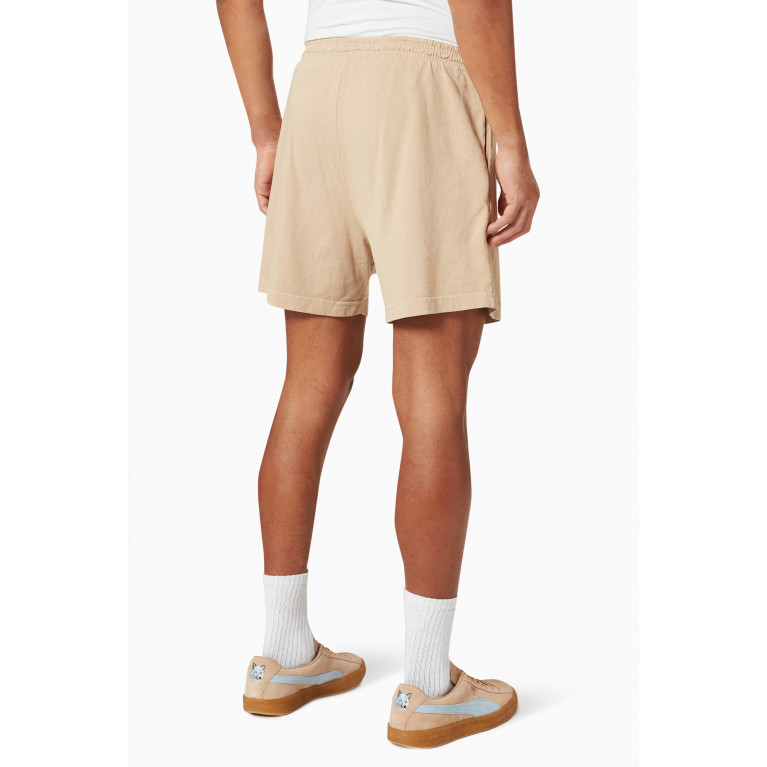 Talentless - Logo Shorts in Cotton Jersey Neutral