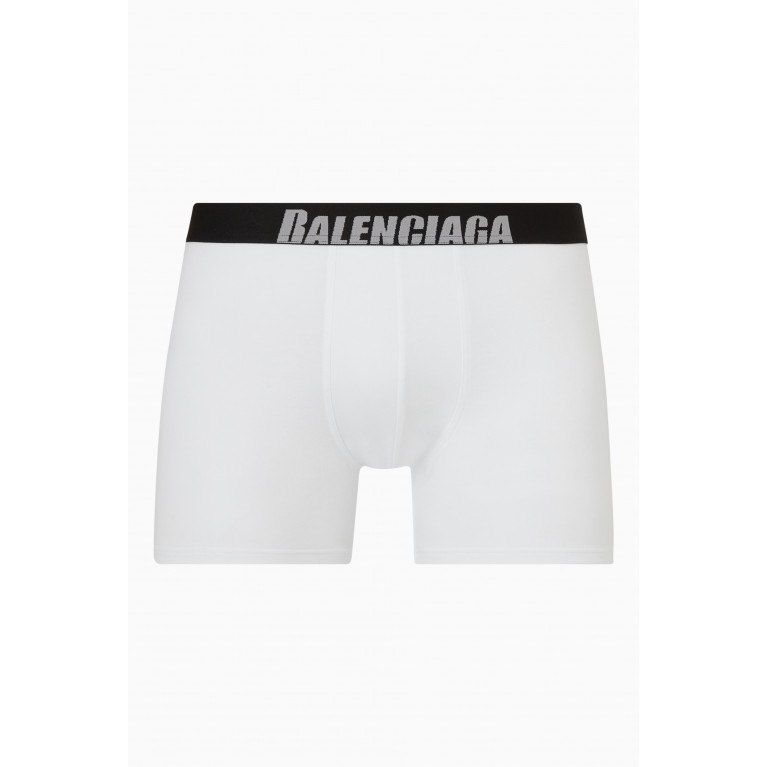 Balenciaga - Logo Boxer Briefs in Cotton
