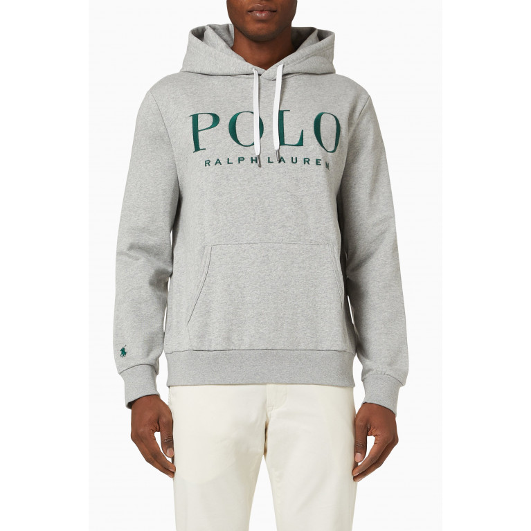 Polo Ralph Lauren - Logo Embroidered Hoodie in Fleece