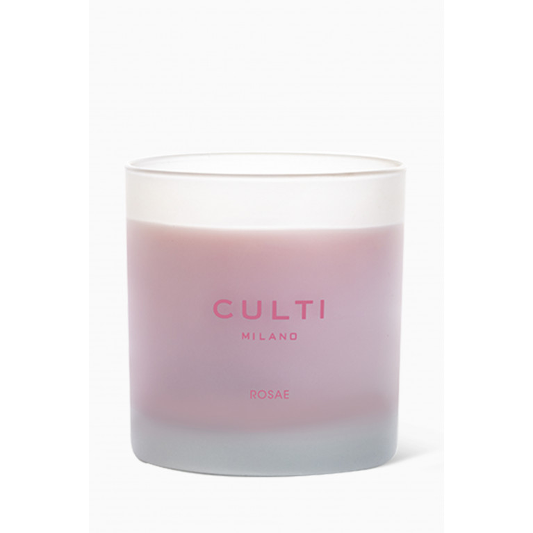 Culti Milano - Rosae Scented Candle in Coloured Wax, 270g