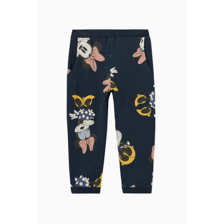 Name It - Disney Minnie Mouse Sweatpants in Organic Cotton Blue