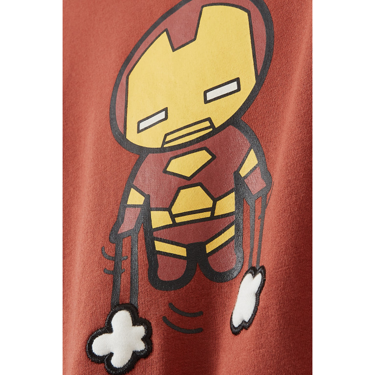 Name It - Iron Man Sweatshirt Brown