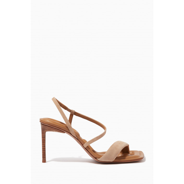 Jacquemus - Les Sandales Limone in Suede Leather