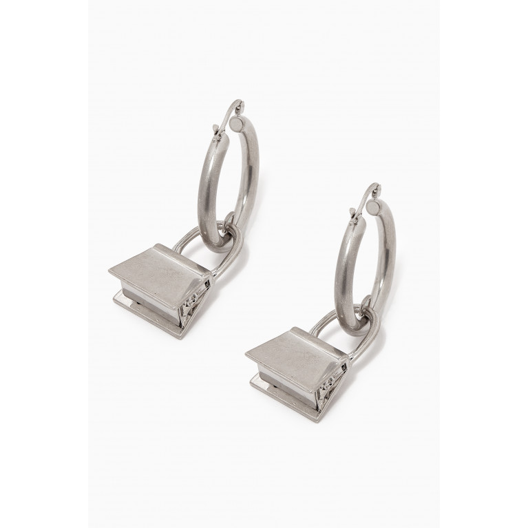 Jacquemus - Les Creoles Chiquito Earrings Silver