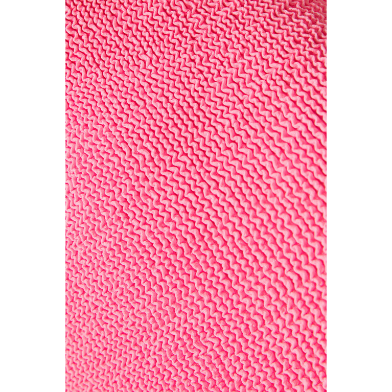 Hunza G - Tank Dress in Crinkle Nylon Pink