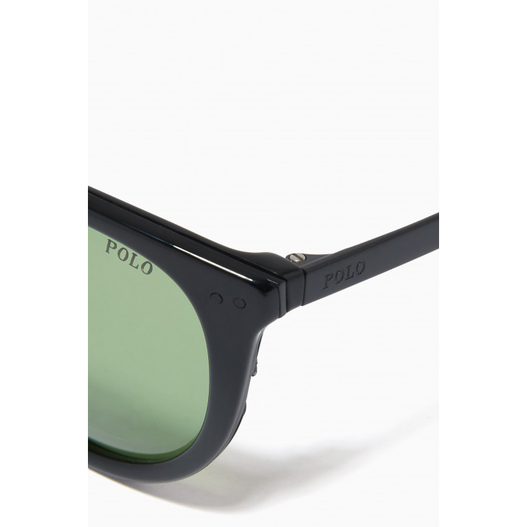 Polo Ralph Lauren - Pilot Sunglasses in Acetate & Metal