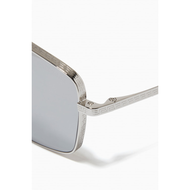 Versace - Greca Square Sunglasses