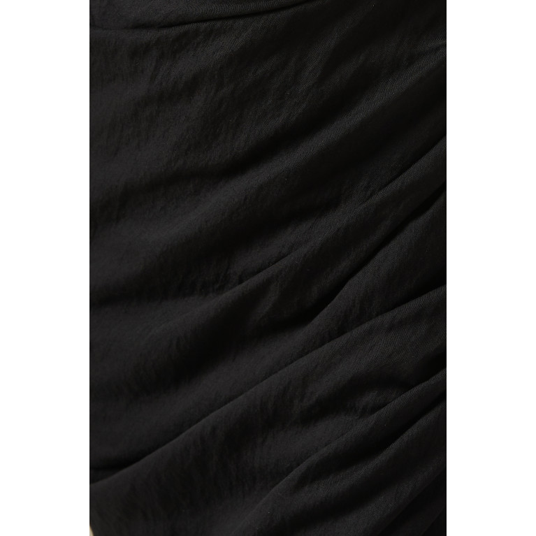 Jacquemus - La Robe Saudade Mini Dress in Viscose Black