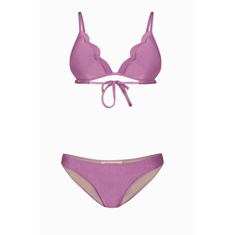 Adriana Degreas - Side Tie Bikini Purple
