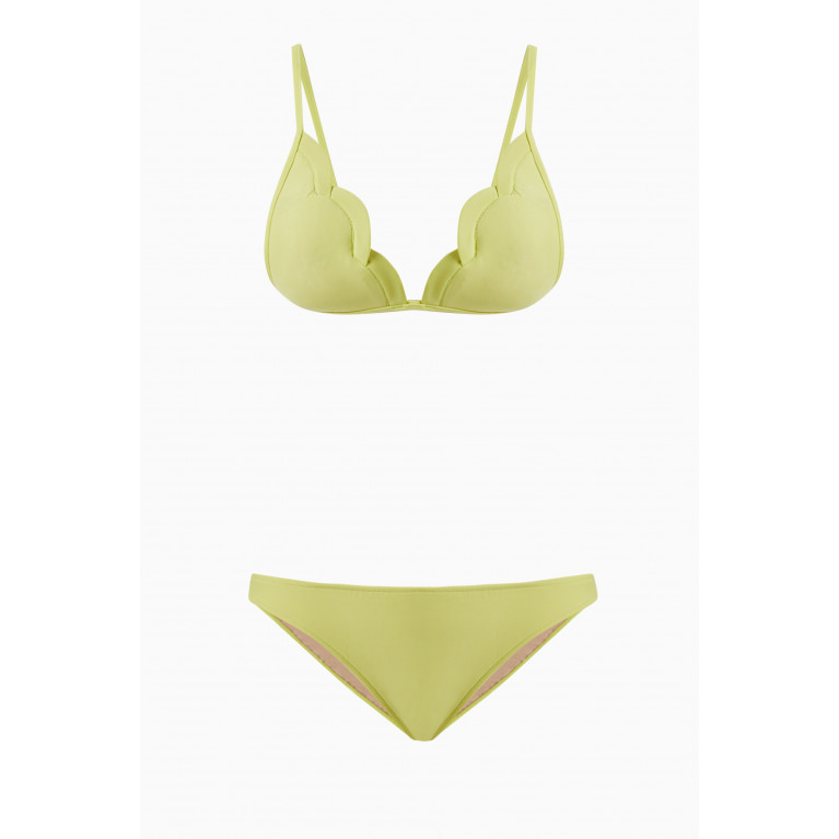 Adriana Degreas - Side Tie Bikini Yellow