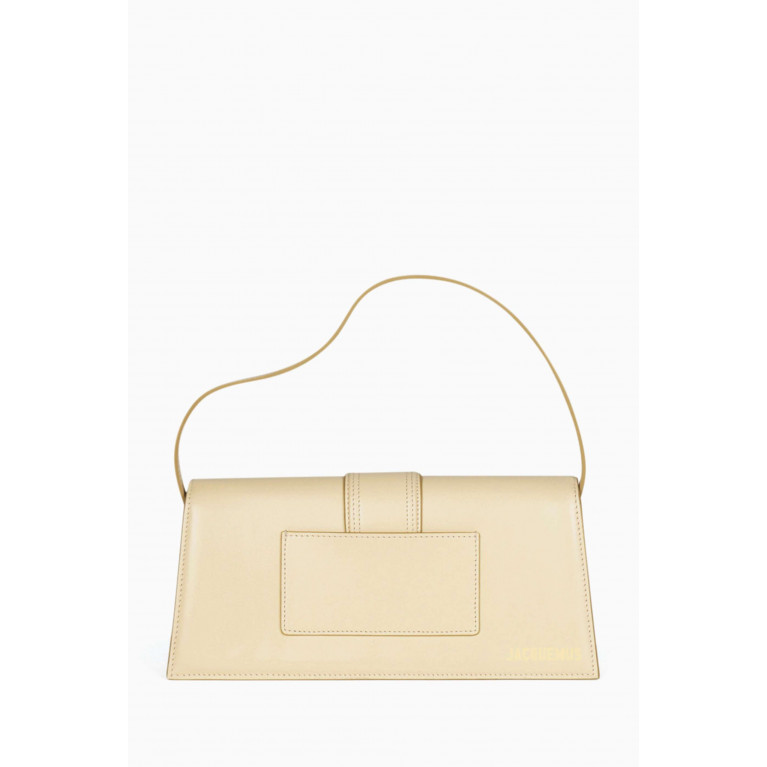 Jacquemus - Le Bambino Long Shoulder Bag in Smooth Leather Neutral