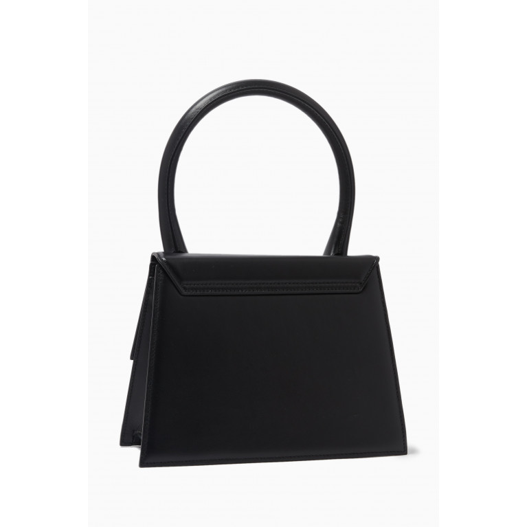Jacquemus - Le Grand Chiquito Tote Bag in Leather Black