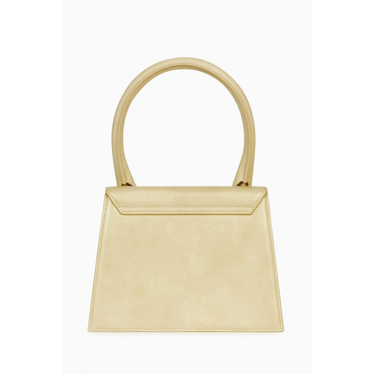 Jacquemus - Le Grand Chiquito Tote Bag in Leather Neutral