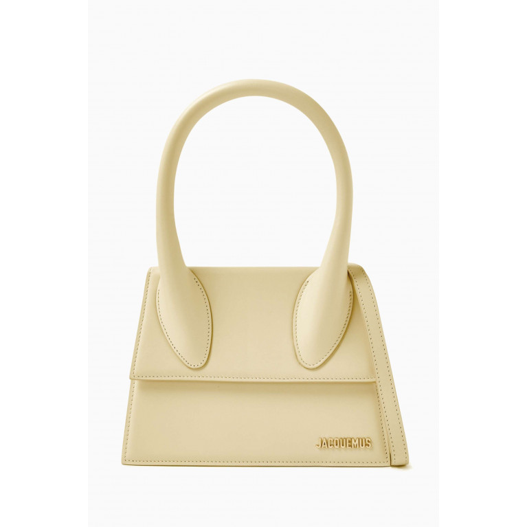 Jacquemus - Le Grand Chiquito Tote Bag in Leather Neutral