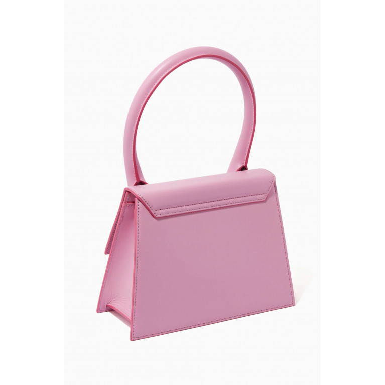 Jacquemus - Le Grand Chiquito Tote Bag in Leather Pink