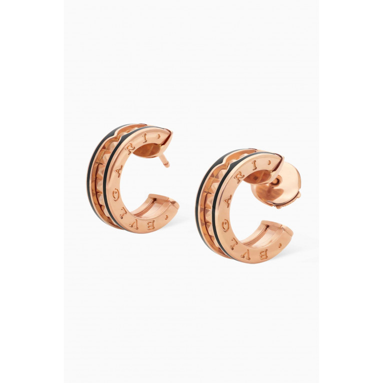 BVLGARI - B.zero1 Rock Earrings in 18kt Rose Gold