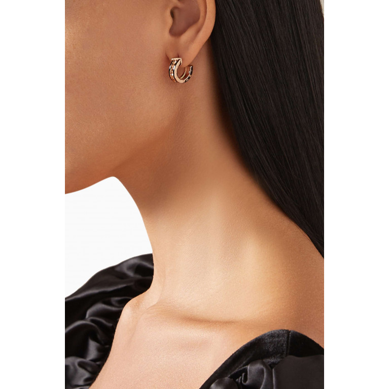 BVLGARI - B.zero1 Rock Earrings in 18kt Rose Gold