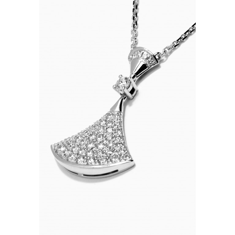 Bvlgari - Divas' Dream Diamond Necklace in White Gold