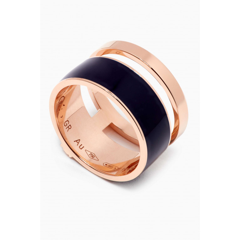 Repossi - Berbere Chromatic Ring in 18kt Rose Gold