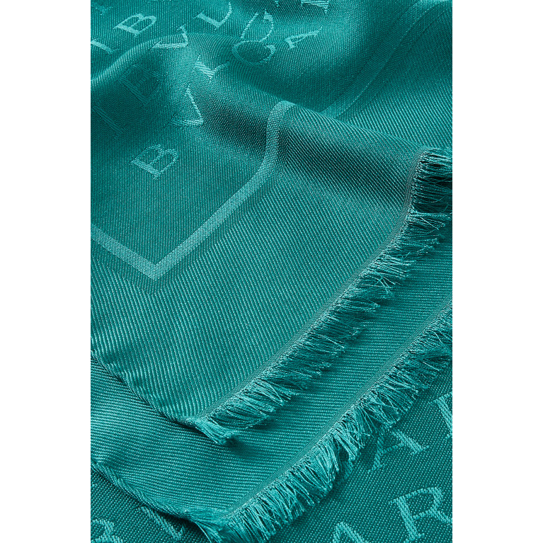 Bvlgari - Logomania Stole in Fine Silk & Wool