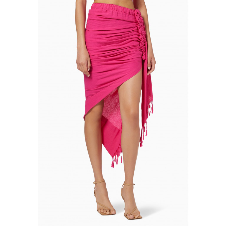 Just Bee Queen - Tulum Skirt Pink