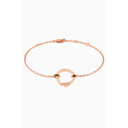 Repossi - Antifer Chain Bracelet in 18kt Rose Gold