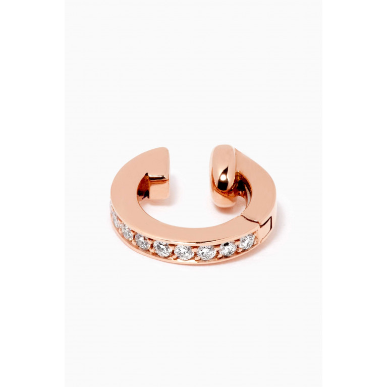 Repossi - Berbere Diamond Single Ear Cuff in 18kt Rose Gold