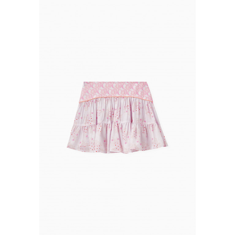Chloé - Floral Print Tiered Skirt
