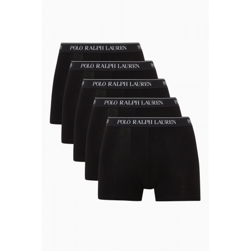 Polo Ralph Lauren - Classic Logo Trunks in Stretch Cotton, Set of 5