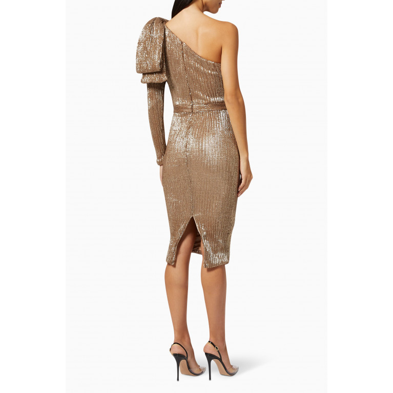 NASS - Ruched Dress in Sequin