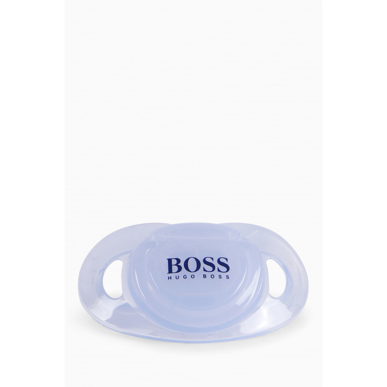 Boss - BOSS Pacifier in Silicone Blue