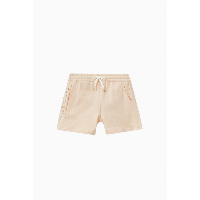 Chloé - Embroidered Logo Shorts