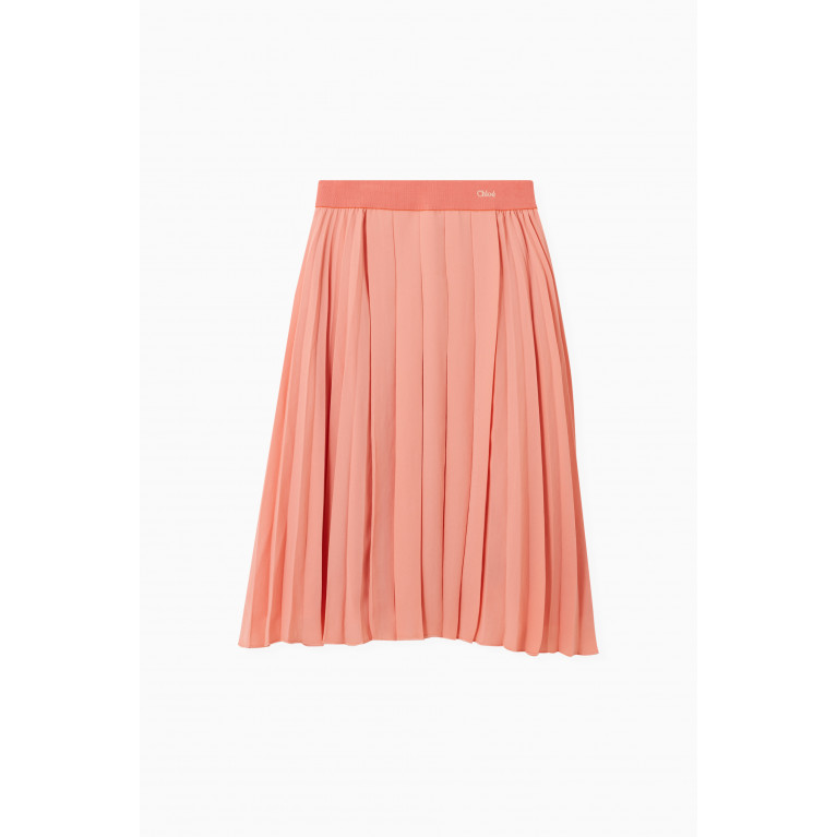 Chloé - Pleated Midi Skirt