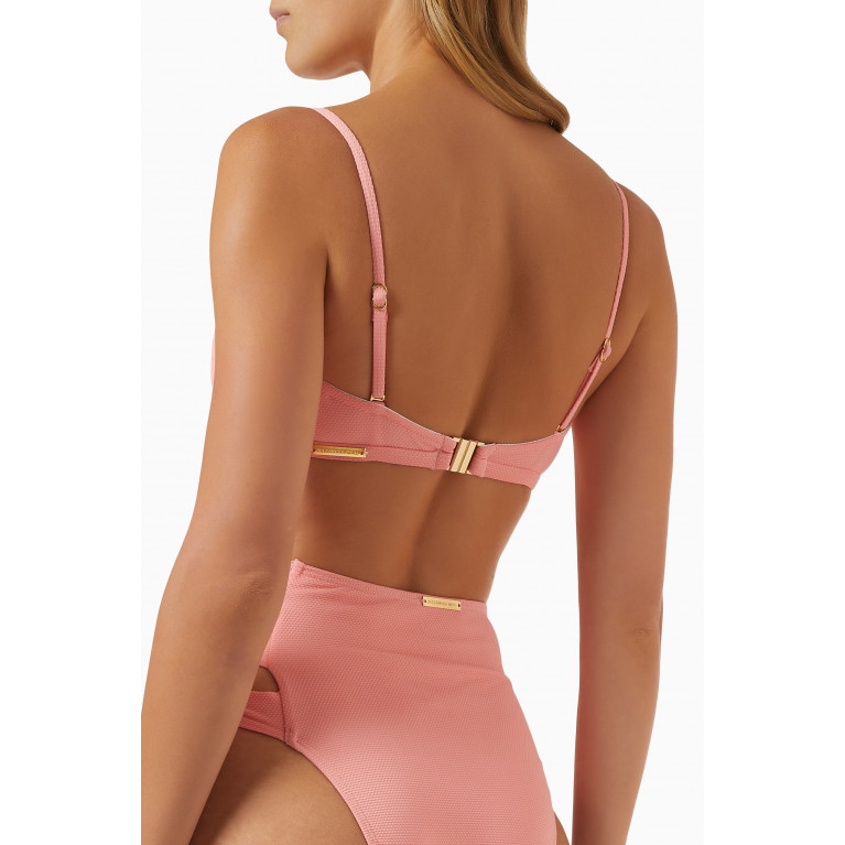 Alexandra Miro - Jenna Bikini Top Pink