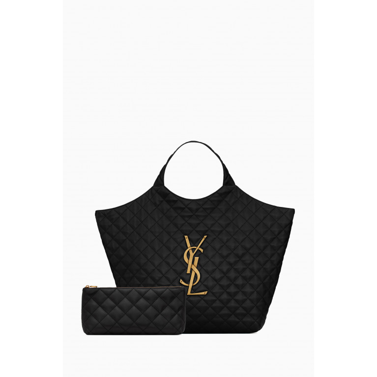 Saint Laurent - ICARE Maxi Shopping Bag in Quilted Lambskin