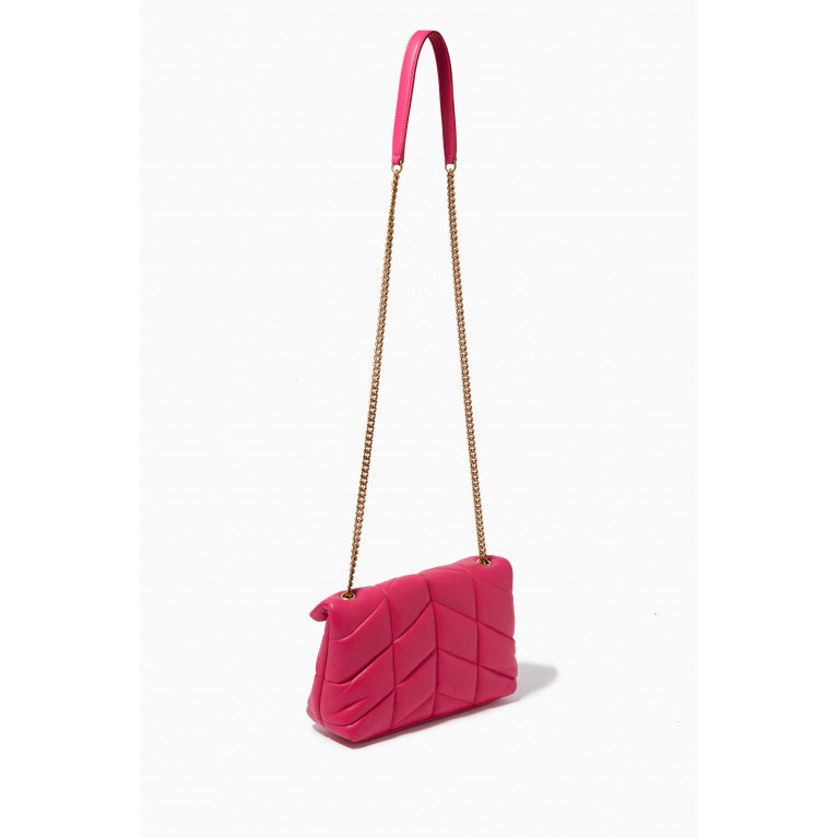 Saint Laurent - Puffer Toy Bag in Quilted Lambskin Leather
