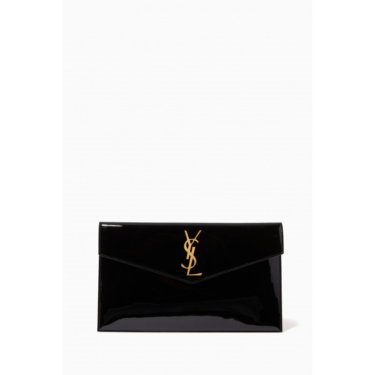 Saint Laurent - Uptown Pouch in Embossed Leather