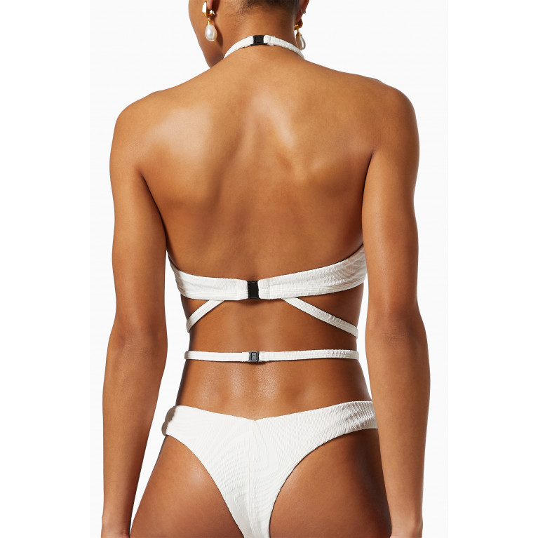 Fella Swim - Winston Bikini Top in Textured Lycra