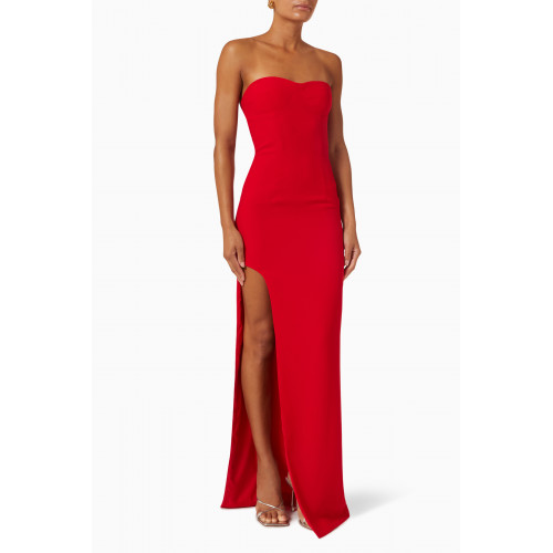 Monot - Tube Maxi Dress Red